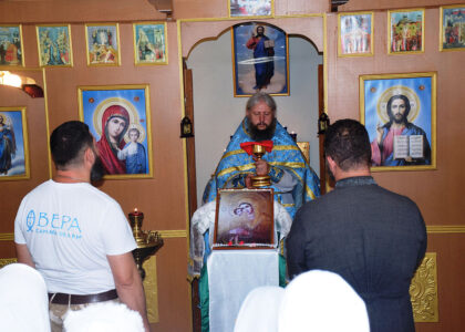 Блогер SELESTE_RUSA сообщает: В ИК-28 УФСИН России по Самарской области состоялась первая «миссионерская литургия».